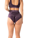 Dragonfly - Velvet pole shorts Lola Purple