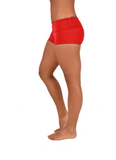 signature pole shorts - red