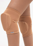 Queen PoleWear Knee Pads – NUDE – Caramel