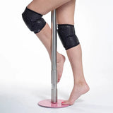 Queen PoleWear Grippy Knee Pads – WILD – Black