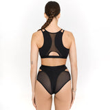 Queen PoleWear Adjustable Top with Mesh – CANDY – Black