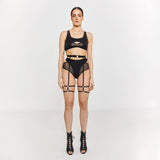 Queen PoleWear Adjustable Top with Mesh – CANDY – Black