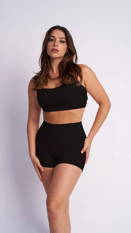 Lunalae Bridget Strappy Top Black