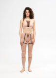 Queen PoleWear Grippy Knee Pads – NUDE – Latte