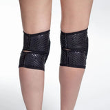 Queen PoleWear Grippy Knee Pads – WILD – Black