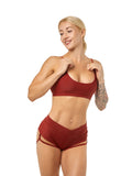 Polerina Wear - Bottom Exotica - Maroon