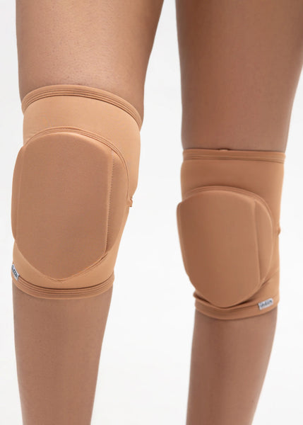 Queen PoleWear Knee Pads – NUDE – Caramel