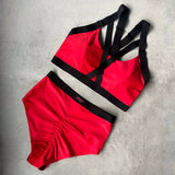 Polerina Wear - Shibari Bottom Red