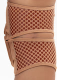 Queen PoleWear Grippy Knee Pads – PRO 4 – Caramel