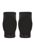 Queen PoleWear Grippy Knee Pads – SPARKLE – Black