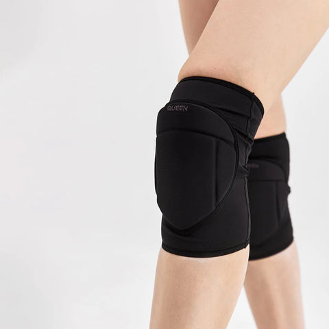 Queen PoleWear Knee Pads – SLEEK PRO 4 – Black