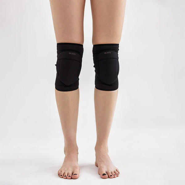 Queen PoleWear Knee Pads – SLEEK PRO 4 – Black