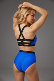 Polerina Wear - Shibari Top Electric Blue