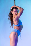 RAD Polewear Nib glitter top - Powder Blue