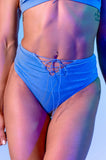 RAD Polewear Nib glitter top - Powder Blue