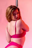 RAD Polewear Ember glitter bottom - Magenta