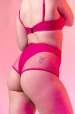RAD Polewear Ember glitter bottom - Magenta
