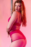 RAD Polewear Ember glitter bottom - Magenta