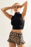 Sharkpolewear High-waisted Shorts Sun - Leopard