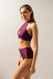 Sharkpolewear Top Tanna - Plum