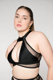 Zasha Pole Wear - EMMA TOP BLACK