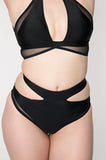 Zasha Pole Wear - MYRA BOTTOM BLACK