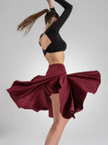 I-Conceptions Dolly Max Shorts-Skirt Burgundy OIL