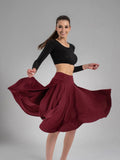 I-Conceptions Dolly Max Shorts-Skirt Burgundy OIL