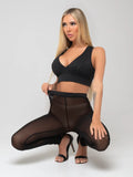 I-conception Leggins "Bombita" black mesh