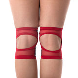 Poledancerka knee pads RED with Pockets