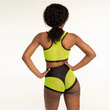 Polerina Bottom - Black and Yellow