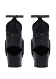 Queen PoleWear Grippy Knee Pads with Mesh – FIRE – Black