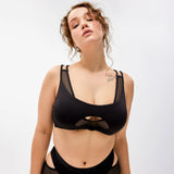 Queen PoleWear Adjustable Top with Mesh – CANDY – Black