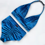 top bikini - sea blue
