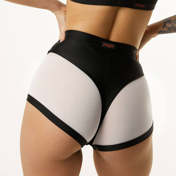 Polerina Wear - Bottom Anela - Black and White