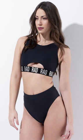 rad bahari top eco - black