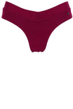 the hills bottoms - ribbed plum