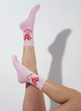 rad girls do it better socks - pink