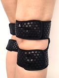 Lunalae Velcro Sticky Grip Knee Pads BLACK
