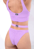 RAD XX glitter top - Lilac