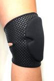 lunalae sticky silicone knee pad black