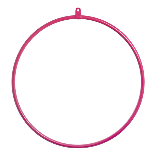 firetoys 1 point aerial hoop - pink sparkle