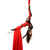 firetoys aerial silk (aerial fabric / tissus) - medium stretch aerial silks